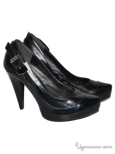 Туфли RED GLASS, цвет черный