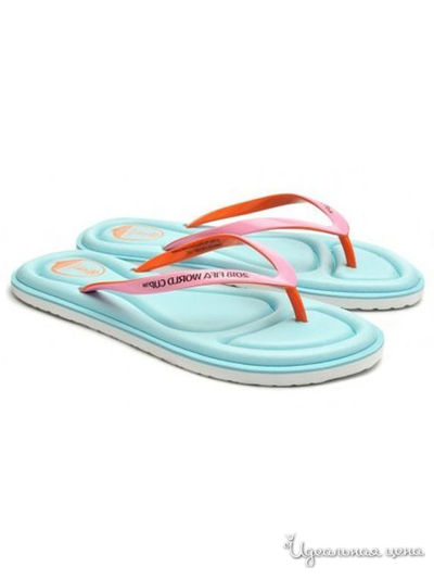 Шлепанцы CROSBY, цвет голубой