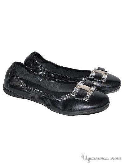 Балетки Prada, цвет черный