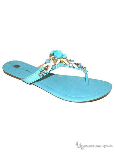 Шлепанцы Wilmar, цвет голубой