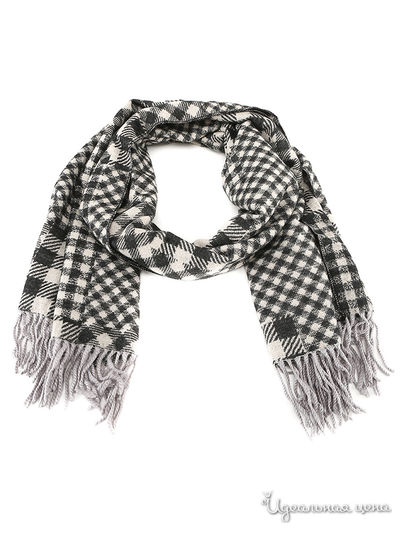 Палантин, 190x70 см Moltini, цвет черный