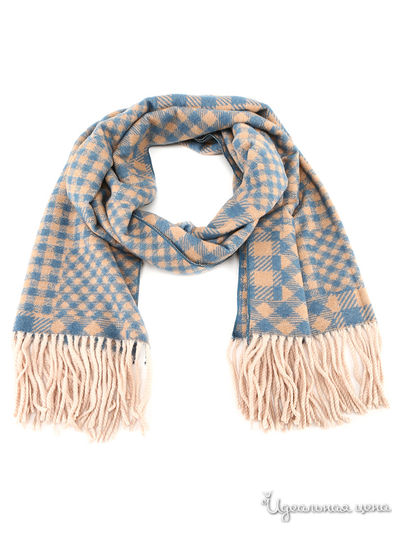 Палантин, 190x70 см Moltini, цвет голубой