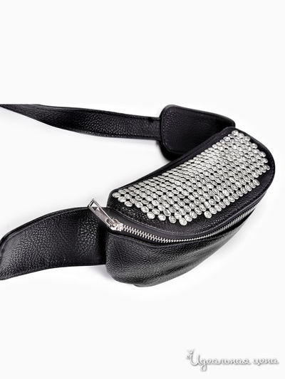 Сумка поясная Moltini, цвет черный