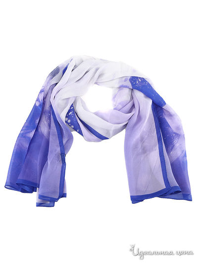 Палантин, 200*110 см Moltini, цвет фиолетовый