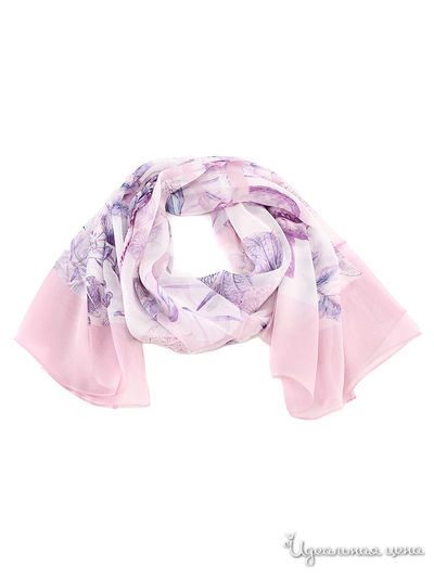 Палантин, 180*110 см Moltini, цвет сиреневый