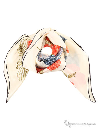 Платок, 110*110 см Moltini, цвет бежевый