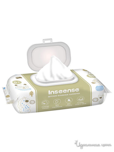 Салфетки влажные для детей с лосьоном, 88 шт, INSEENSE
