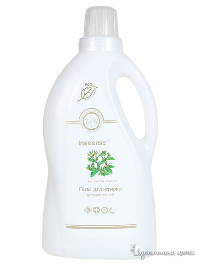 Гель для стирки детских вещей (ЭКО) 0+ (SLES), 1500 мл, INSEENSE