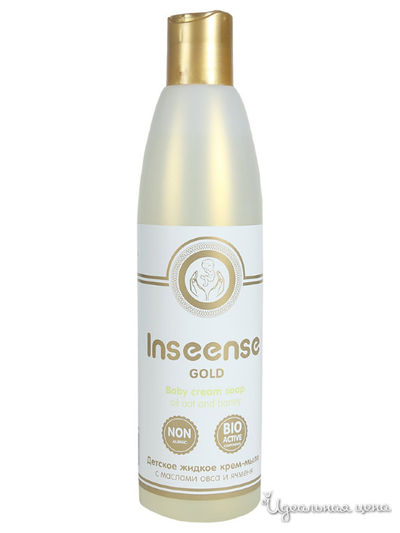 Крем-мыло жидкое детское GOLD, 300 мл, INSEENSE