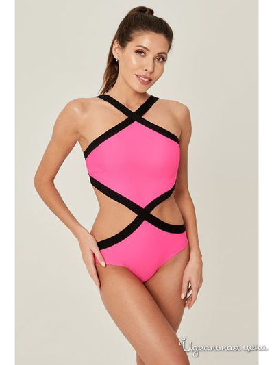 Купальник слитный Sensera, цвет розовый