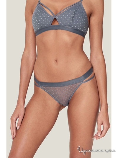 Трусы-танга Sensera, цвет серый