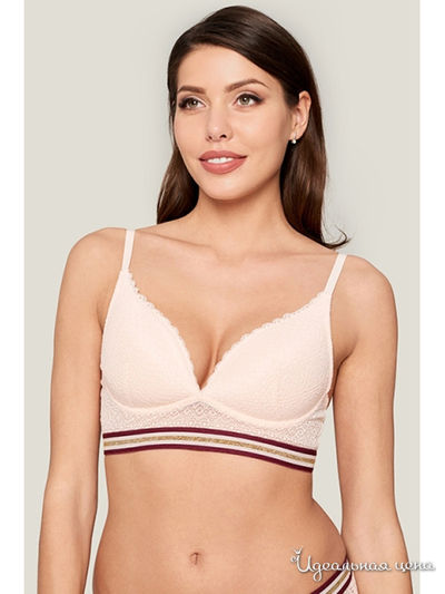 Бюстгальтер с формованной чашкой Sensera, цвет крем