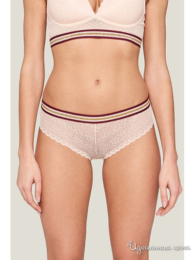 Трусы-хипстеры Sensera, цвет кремовый