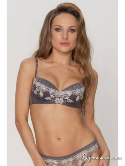 Бюстгальтер с формованной чашкой IMPRELLY, цвет темно-серый