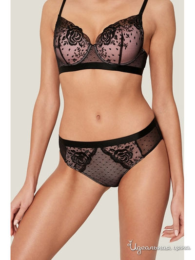 Трусы-брифы Sensera, цвет светло-коралловый