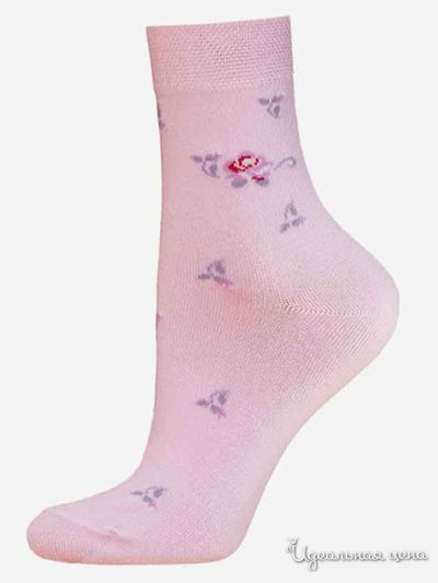 Носки БЧК, цвет бледно-розовый