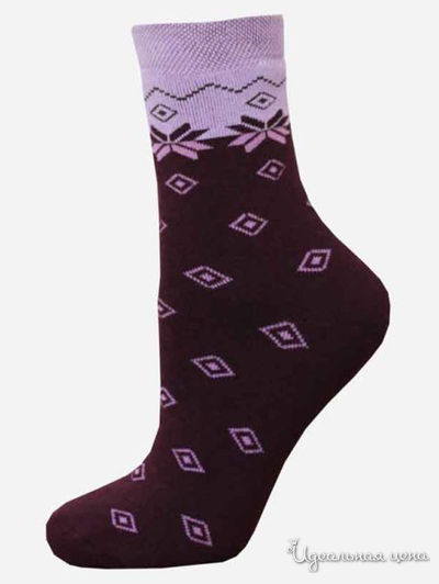 Носки БЧК, цвет малиновый