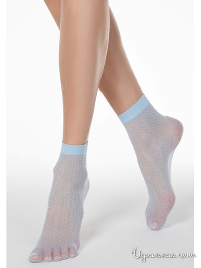 Носки CONTE, цвет light blue