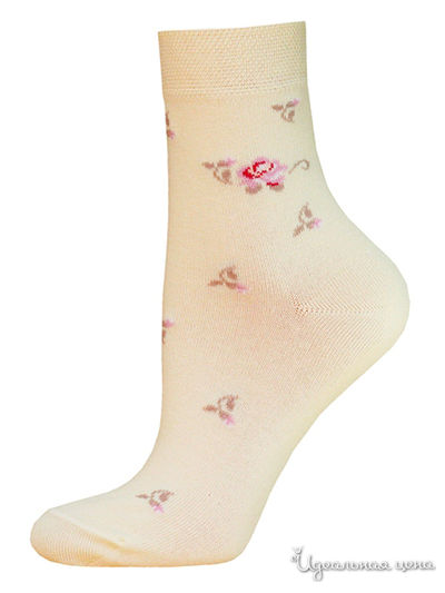Носки БЧК, цвет светло-желтый