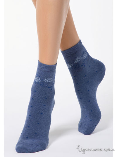 Носки CONTE, цвет джинс