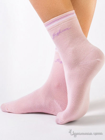 Носки CONTE, цвет светло-розовый