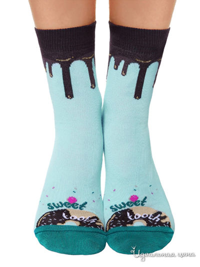 Носки CONTE, цвет светло-голубой