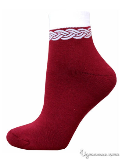 Носки БЧК, цвет бордовый