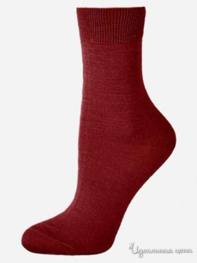 Носки БЧК, цвет бордовый
