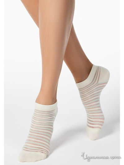 Носки CONTE, цвет кремовый