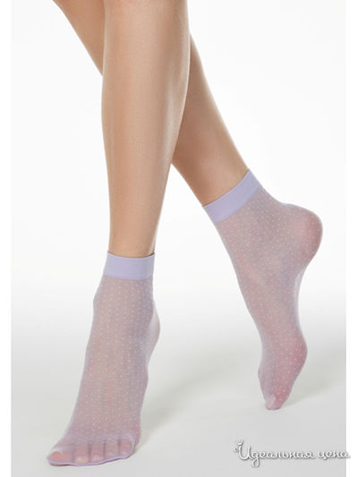 Носки CONTE, цвет фиолетовый