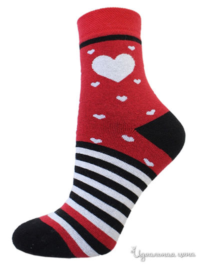 Носки БЧК, цвет вишневый