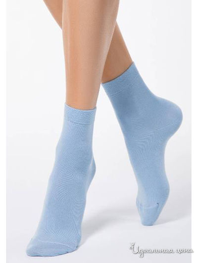 Носки CONTE, цвет голубой