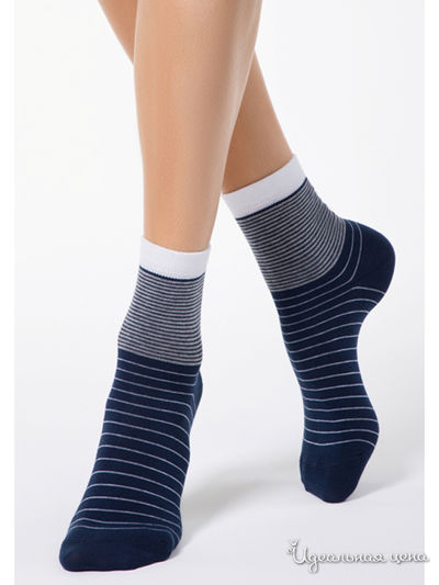 Носки CONTE, цвет темно-синий