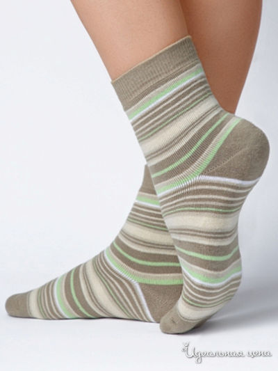 Носки CONTE, цвет горчичный