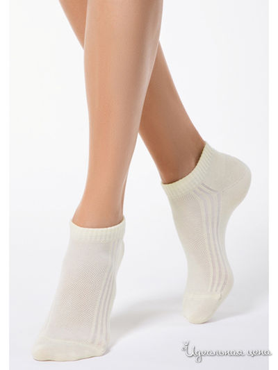 Носки CONTE, цвет кремовый