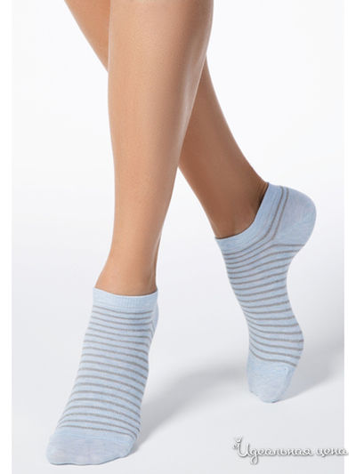 Носки CONTE, цвет светло-голубой