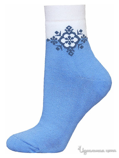 Носки БЧК, цвет голубой