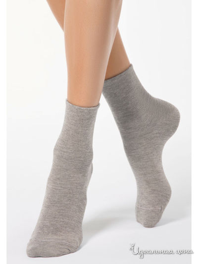Носки CONTE, цвет серо-бежевый
