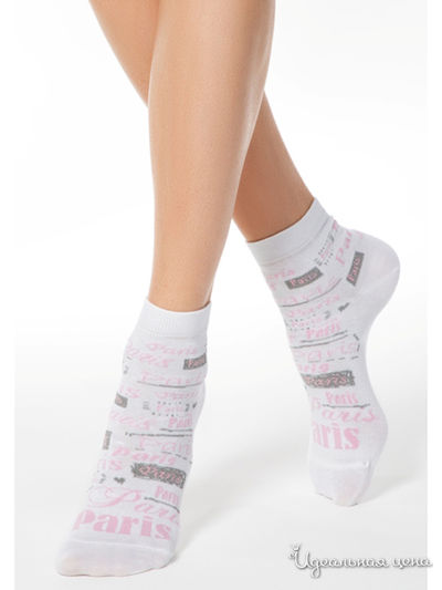 Носки CONTE, цвет белый
