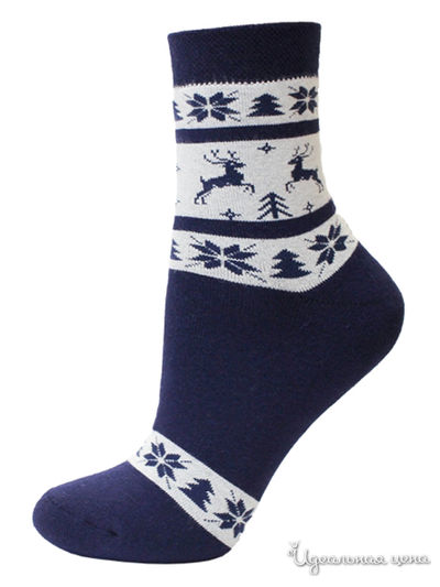 Носки БЧК, цвет темно-синий