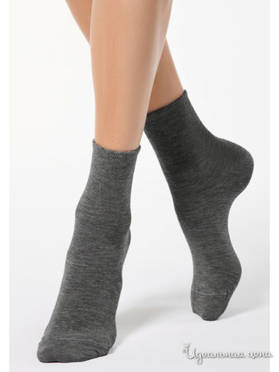 Носки CONTE, цвет темно-серый