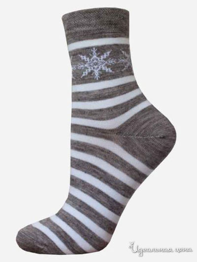 Носки БЧК, цвет коричневый