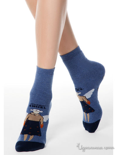 Носки CONTE, цвет синий