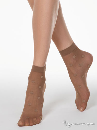 Носки CONTE, цвет бронзовый