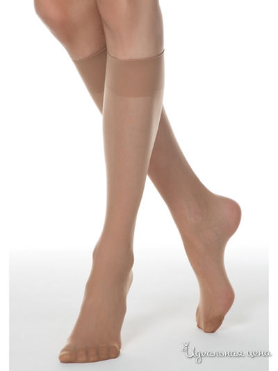 Гольфы, 2 пары, 20 den CONTE, цвет телесный