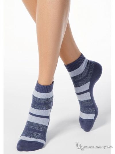 Носки CONTE, цвет синий