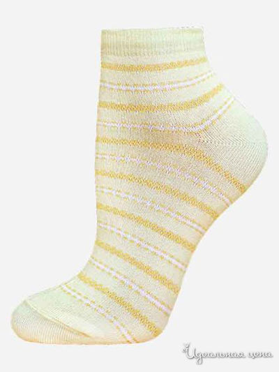 Носки БЧК, цвет светло-желтый