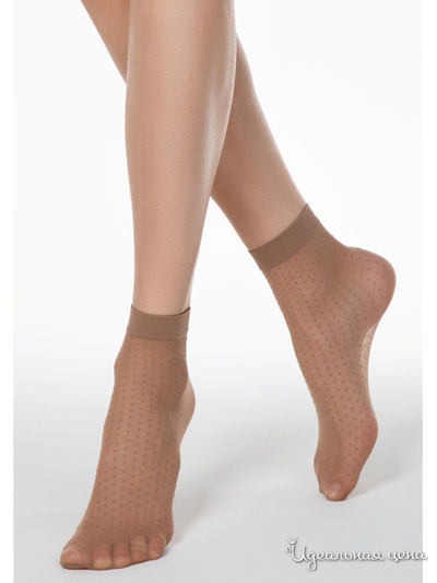Носки CONTE, цвет бронзовый