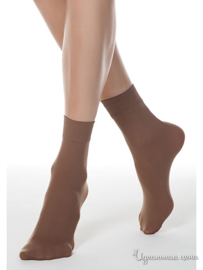 Носки, 50 den CONTE, цвет бронзовый