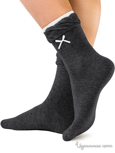 Носки CONTE, цвет темно-серый